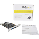 StarTechcom PCIE USB 31 a X 3 USb C x1 Adaptador StarTechcom PCIE USB 31 a X 3 USb C x1 Adaptador