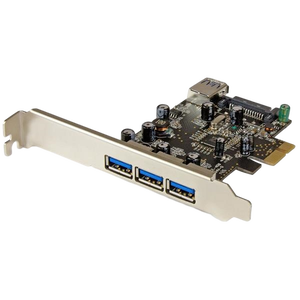 StarTechcom PCIE USB 30 x 4 Adaptador StarTechcom PCIE USB 30 x 4 Adaptador
