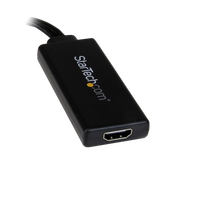 StarTechcom Adaptador VGA a HDMI con audio y alimentación U