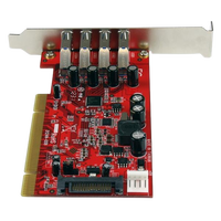 StarTechcom PCI 30 X 4 superspeed Adaptador StarTechcom PCI 30 X 4 superspeed Adaptador