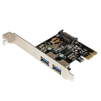StarTechcom PCIE USB 30 X 2  Adaptador