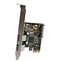 StarTechcom PCIE USB 30 X 2  Adaptador