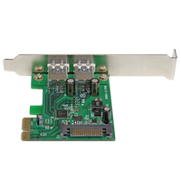 StarTechcom PCIE 2 x USB 30 UASP Power Adaptador StarTechcom PCIE 2 x USB 30 UASP Power Adaptador