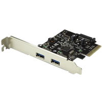 StarTechcom PCIE 2X USB 31 Adaptador StarTechcom PCIE 2X USB 31 Adaptador