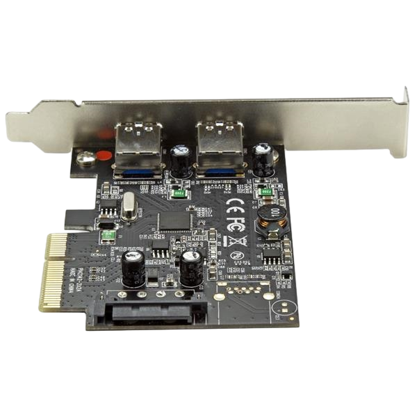 StarTechcom PCIE 2X USB 31 Adaptador StarTechcom PCIE 2X USB 31 Adaptador