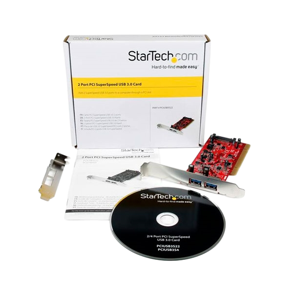StarTechcom PCI 2 X USB 30 superspeed Adaptador StarTechcom PCI 2 X USB 30 superspeed Adaptador