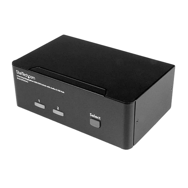 StarTechcom 2 puertos displyaport 4K KVM StarTechcom 2 puertos displyaport 4K KVM