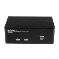 StarTechcom 2 puertos displyaport 4K KVM StarTechcom 2 puertos displyaport 4K KVM