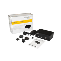 StarTechcom 2 puertos displyaport 4K KVM StarTechcom 2 puertos displyaport 4K KVM