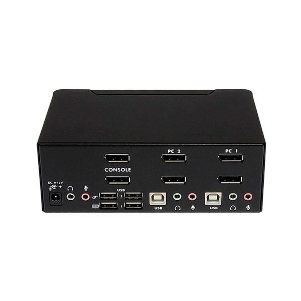 StarTechcom 2 puertos displyaport 4K KVM StarTechcom 2 puertos displyaport 4K KVM