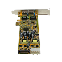 StarTechcom Tarjeta de Red PCIE 2XRJ45