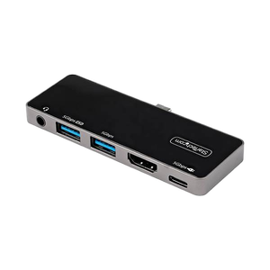 StarTechcom Travel Dock USBC 4K 60Hz 100W DisplayPort 14 Jack 35mm Adaptador USB