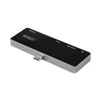 StarTechcom Travel Dock USBC 4K 60Hz 100W DisplayPort 14 Jack 35mm Adaptador USB