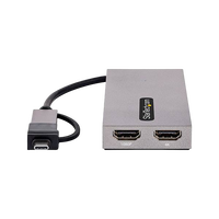 StarTechcom Adaptador Convertidor USB 30 a 2 Pantallas HDMI WindowsMac