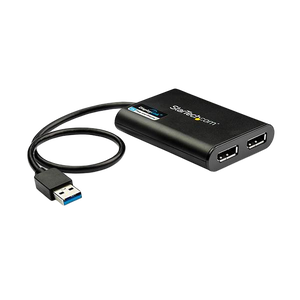 StarTechcom Adaptador Gráfico Externo USB 30 a DisplayPort Doble 4K60