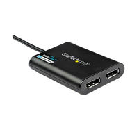 StarTechcom Adaptador Gráfico Externo USB 30 a DisplayPort Doble 4K60
