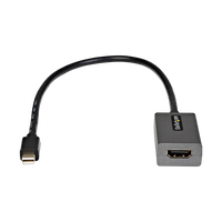 StarTechcom Adaptador Mini DisplayPort 12 a HDMI  Conversor de Vídeo