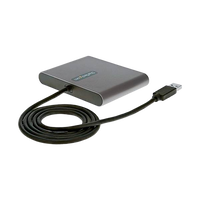 StarTechcom Adaptador USB 30 a 4x HDMI  USBA a 4 Monitores  1080p