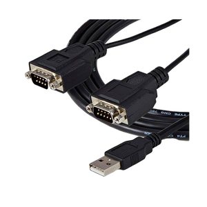 StarTechcom Cable Adaptador FTDI USB a Serie de 2 Puertos StarTechcom Cable Adaptador FTDI USB a Serie de 2 Puertos