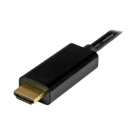 StarTechcom Cable Conversor UltraHD 4K Mini DisplayPort a HDMI 2m Negro