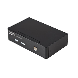 StarTechcom Conmutador KVM de 2 puertos HDMI USB cAudio