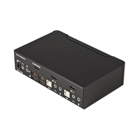 StarTechcom Conmutador KVM de 2 puertos HDMI USB cAudio