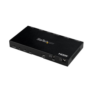 StarTechcom Divisor HDMI 2 Puertos 4K 60Hz con Escalador Incorporado