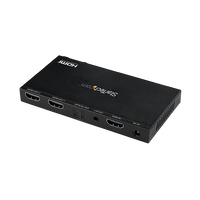 StarTechcom Divisor HDMI 2 Puertos 4K 60Hz con Escalador Incorporado