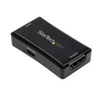 StarTechcom Repetidor Extensor Amplificador HDMI 14m Alcance 4K de 60Hz