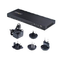 StarTechcom Splitter HDMI de 4 Puertos 4K 60Hz Escalador Incorporado