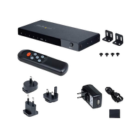 StarTechcom Switch HDMI 21 de 4 Puertos 8K 60Hz  Conmutador Automático