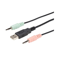 StarTechcom Switch KVM de 2 Puertos HDMI con Cables Incorporados 4K60Hz