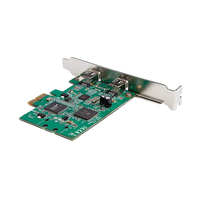 StarTechcom Tarjeta PCI Express de 2 Puertos FireWire  1394a