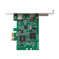 StarTechcom Tarjeta PCI Express de 2 Puertos FireWire  1394a