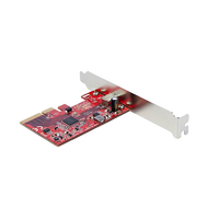 StarTechcom Tarjeta PCIe 30 x4 de 1 Puerto USB C USB 32 2x2