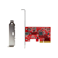 StarTechcom Tarjeta PCIe 30 x4 de 1 Puerto USB C USB 32 2x2