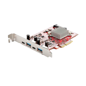 StarTechcom Tarjeta PCIe 4 Puertos USB 31 2x USBC 2x USBA Tipo C StarTechcom Tarjeta PCIe 4 Puertos USB 31 2x USBC 2x USBA Tipo C