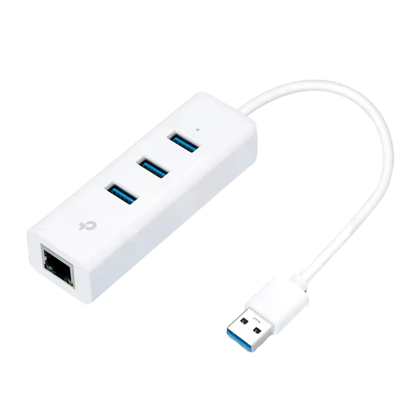 TPLink UE330 Adaptador USB 30 3 Puertos Gigabit TPLink UE330 Adaptador USB 30 3 Puertos Gigabit