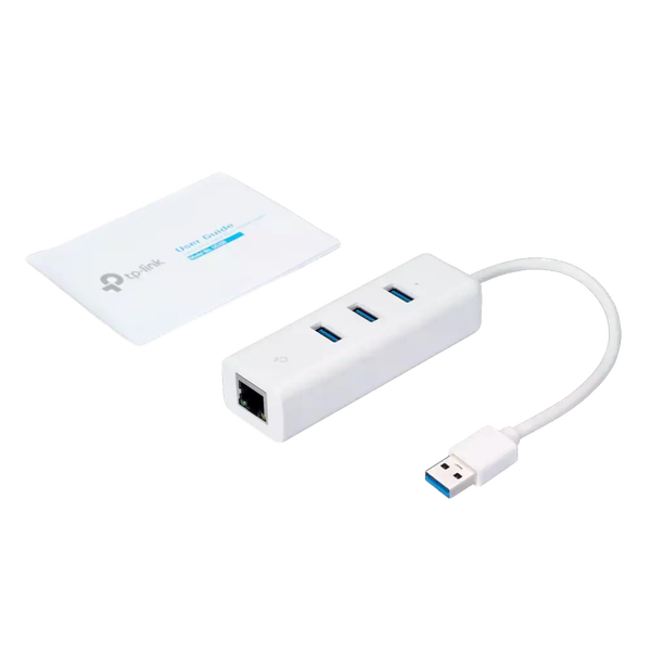 TPLink UE330 Adaptador USB 30 3 Puertos Gigabit TPLink UE330 Adaptador USB 30 3 Puertos Gigabit