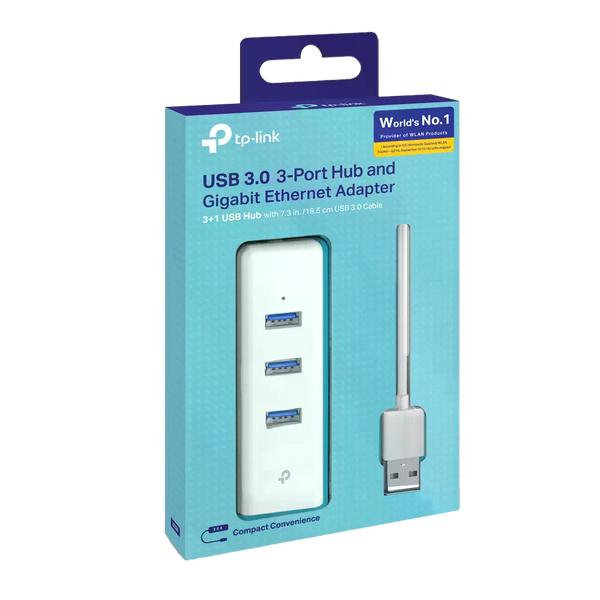 TPLink UE330 Adaptador USB 30 3 Puertos Gigabit TPLink UE330 Adaptador USB 30 3 Puertos Gigabit