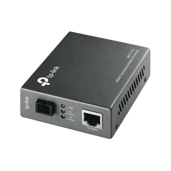 TPLink MC111CS Convertidor WDM Fast Ethernet Fibra 20km TPLink MC111CS Convertidor WDM Fast Ethernet Fibra 20km