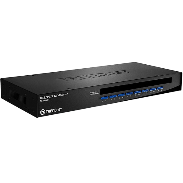 Trendnet TK1603R 16 PC VGA USBPS2  KVM Trendnet TK1603R 16 PC VGA USBPS2  KVM