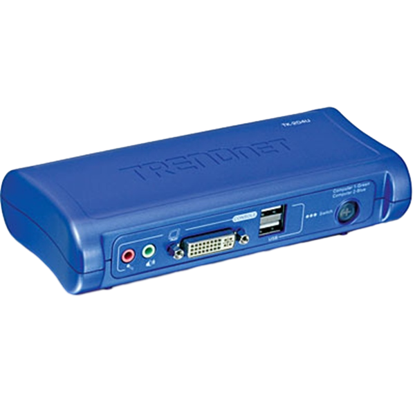 Trendnet TK204UK 2 PC DVI USB  Audio  KVM Trendnet TK204UK 2 PC DVI USB  Audio  KVM