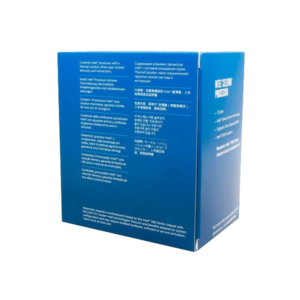 Intel Celeron G3900 280 GHz  Procesador Intel Celeron G3900 280 GHz  Procesador