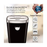 Fellowes 53C corte de particulas  Destructora de Papel