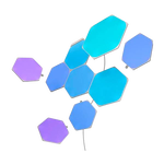 Nanoleaf shapes hexagons starter kit 9 unidades Paneles LED Nanoleaf shapes hexagons starter kit 9 unidades Paneles LED