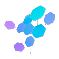 Nanoleaf shapes hexagons starter kit 9 unidades Paneles LED Nanoleaf shapes hexagons starter kit 9 unidades Paneles LED