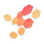 Nanoleaf shapes hexagons starter kit 9 unidades Paneles LED Nanoleaf shapes hexagons starter kit 9 unidades Paneles LED