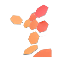 Nanoleaf shapes hexagons starter kit 9 unidades Paneles LED Nanoleaf shapes hexagons starter kit 9 unidades Paneles LED