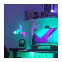 Nanoleaf shapes hexagons starter kit 9 unidades Paneles LED Nanoleaf shapes hexagons starter kit 9 unidades Paneles LED